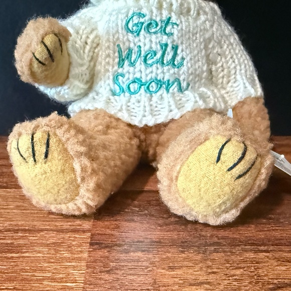 BERKELEY DESIGNS “Get Well Soon” Bear - Picture 3 of 12